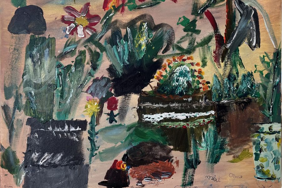 Painting from the 2024 Science Expedition